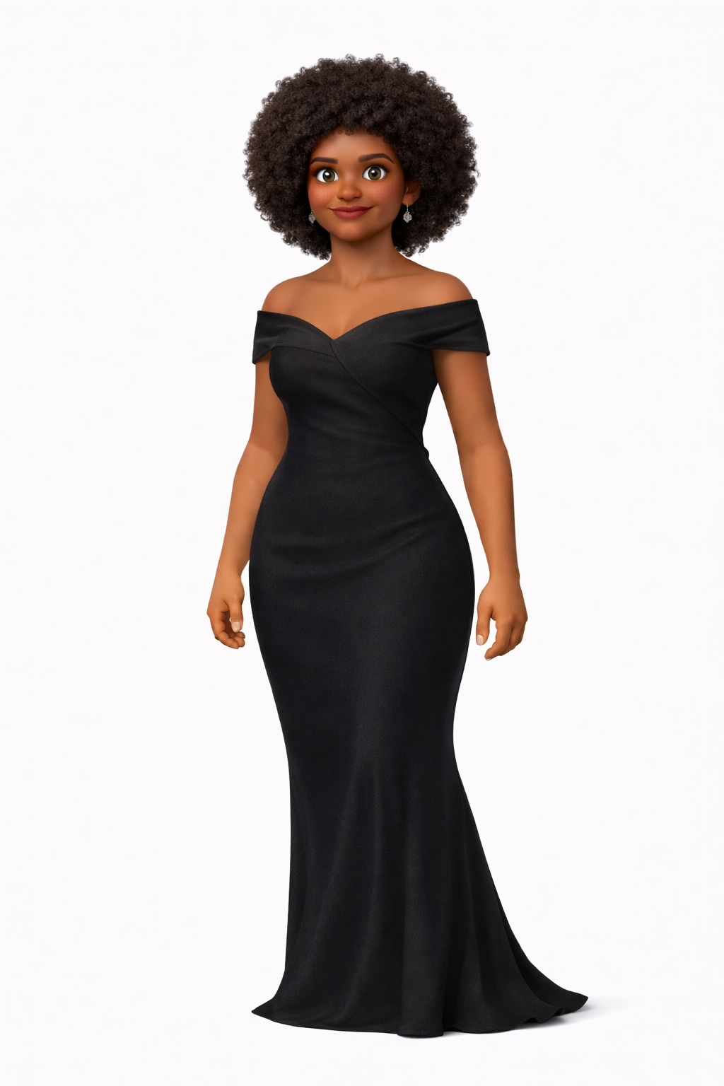 3D Minu poppetje - Gepersonaliseerde 3D Vrouw